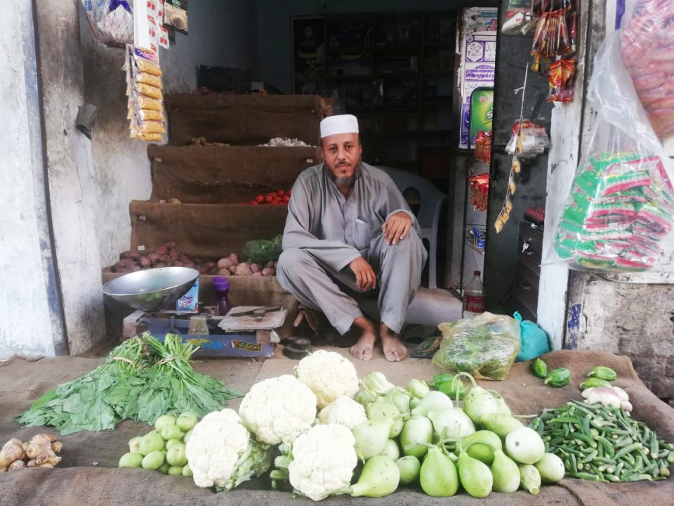 Vegetable shop 
