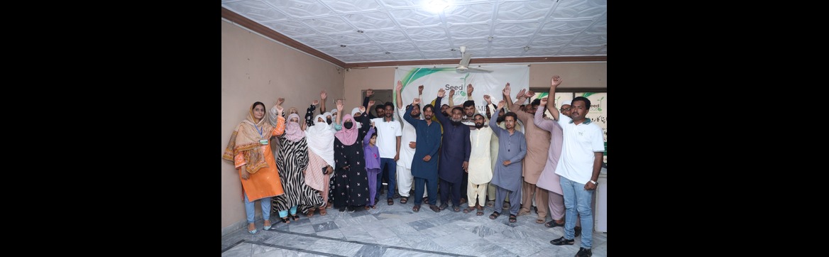 Seed Out 261st Disbursement ceremony